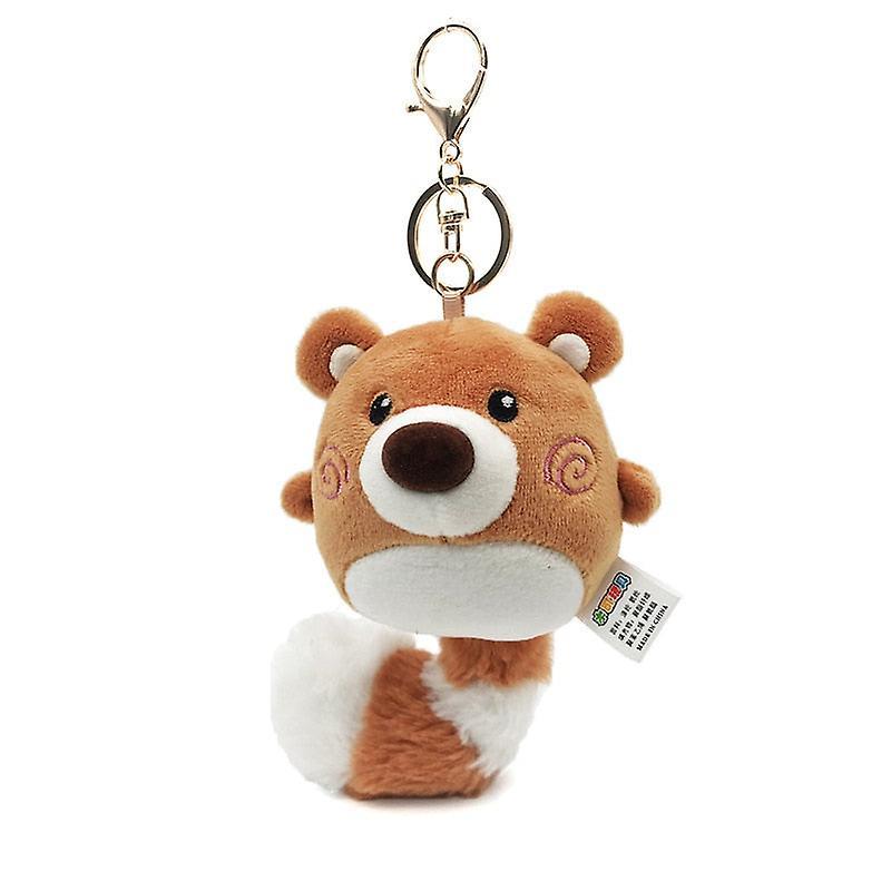 Slowmoose Cute Cartoon Animal Design-plush And Soft Stuffed Key Chain Toy O