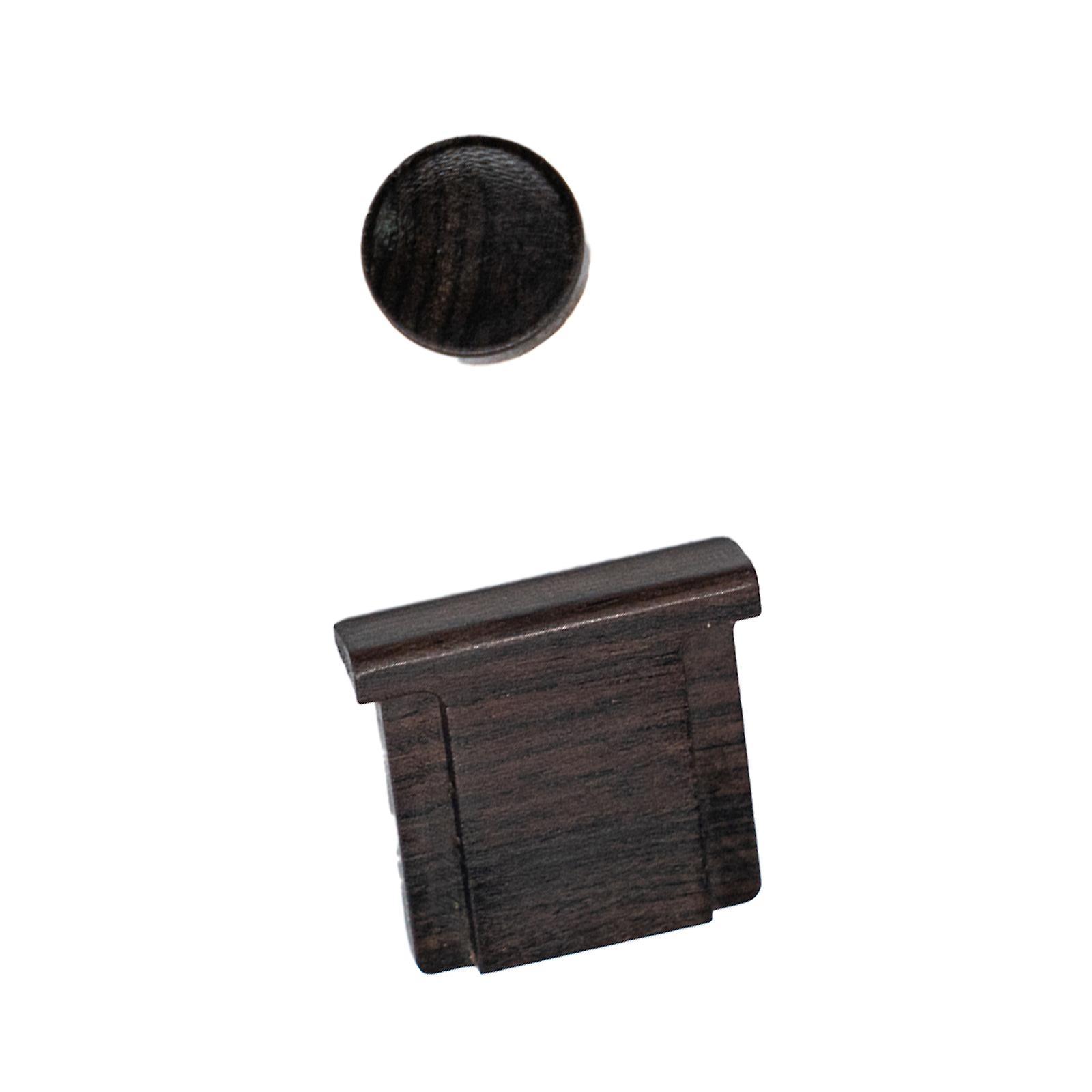 Siguang Premium Wooden Shutter Button and Hot Shoe Cover Set for Nikon ZF Camera jks B