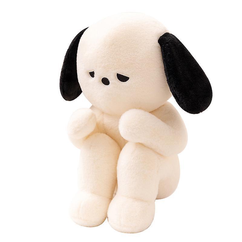 Moye Sad Puppy Plush Toy Soft Stuffed Animal Cartoon Emo Dog Doll Appease Toy Doll Toy 25cm