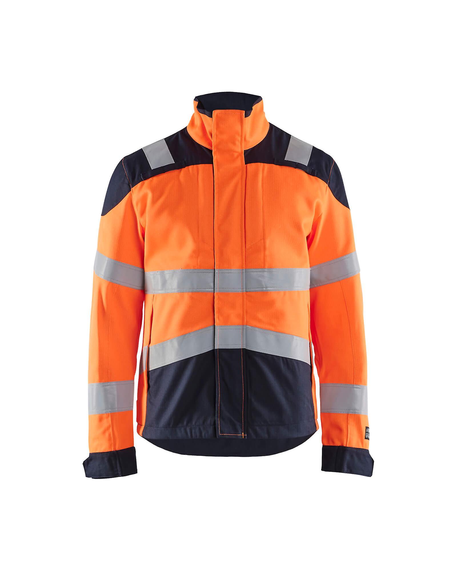 Blaklader 4089 hi-vis jacket multinorm - mens (40891513) Orange/navy blue L