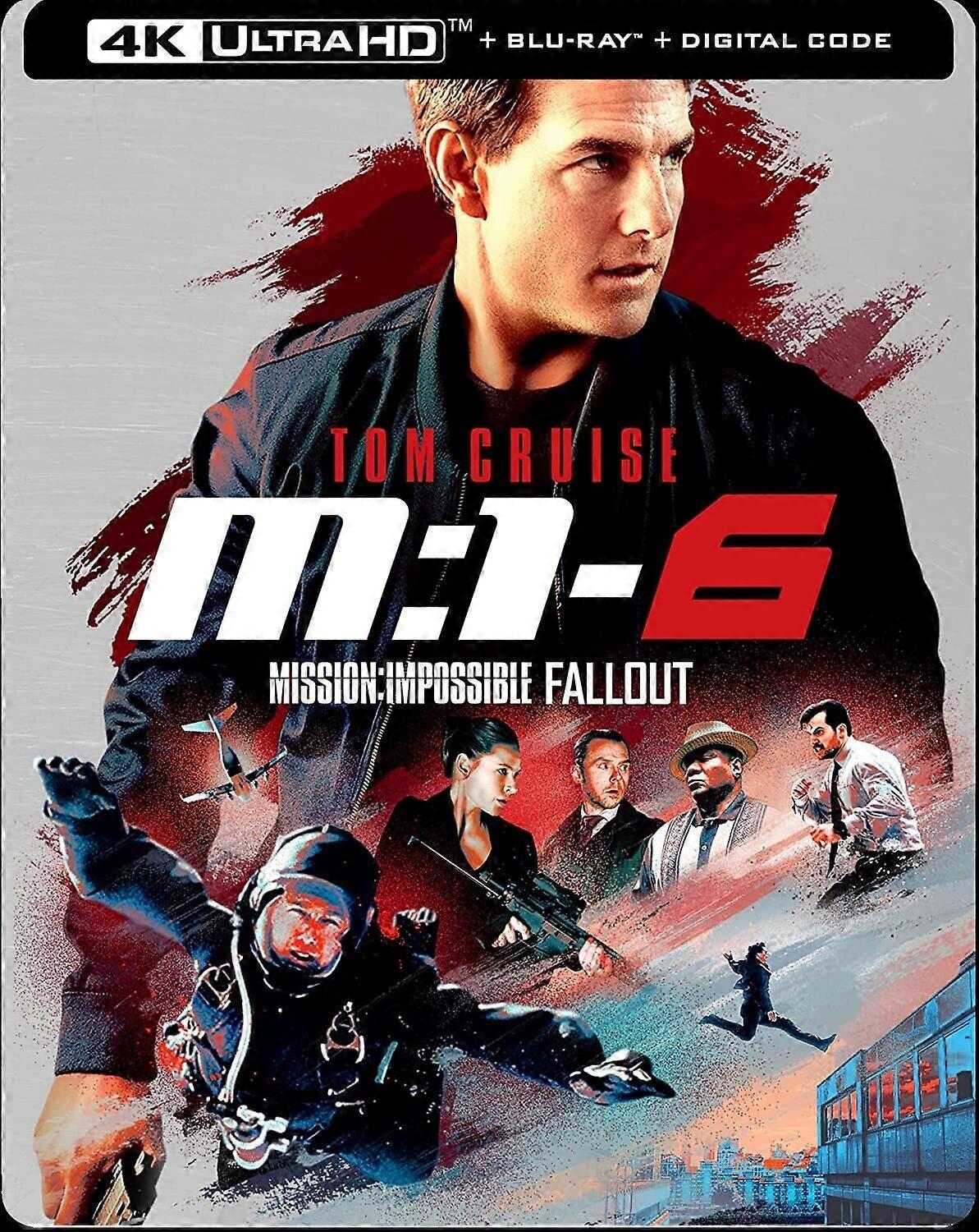 MISSION: IMPOSSIBLE - FALLOUT Mission: Impossible: Fallout  [ULTRA HD BLU-RAY REGION: A USA] With Blu-Ray, Steelbook, 4K Mastering, Ac-3/Dolby Digi...