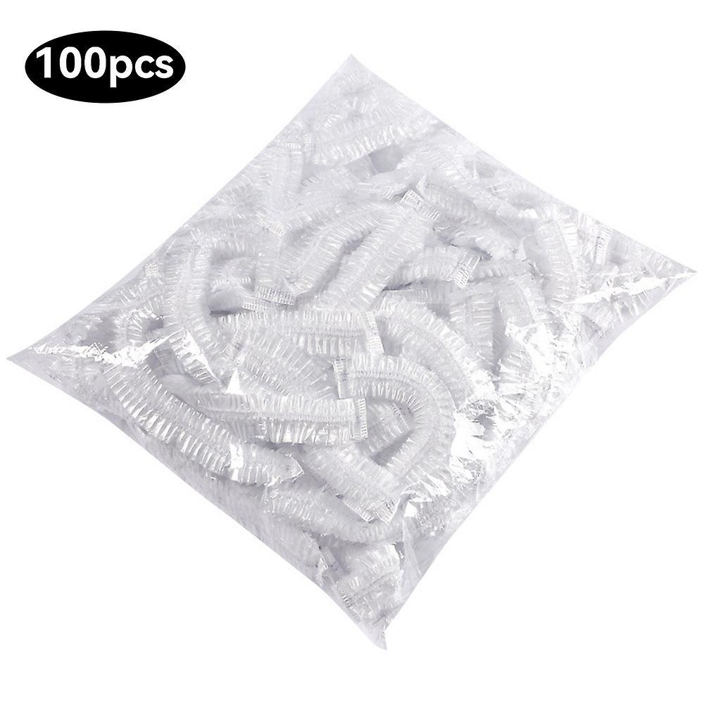 Huamade 100pcs Disposable Plastic Bag Food Cover Wrap Elastic Food Bags Storage Kitchen Organizer Fresh Bag For Fruit Bowls Caps Packing