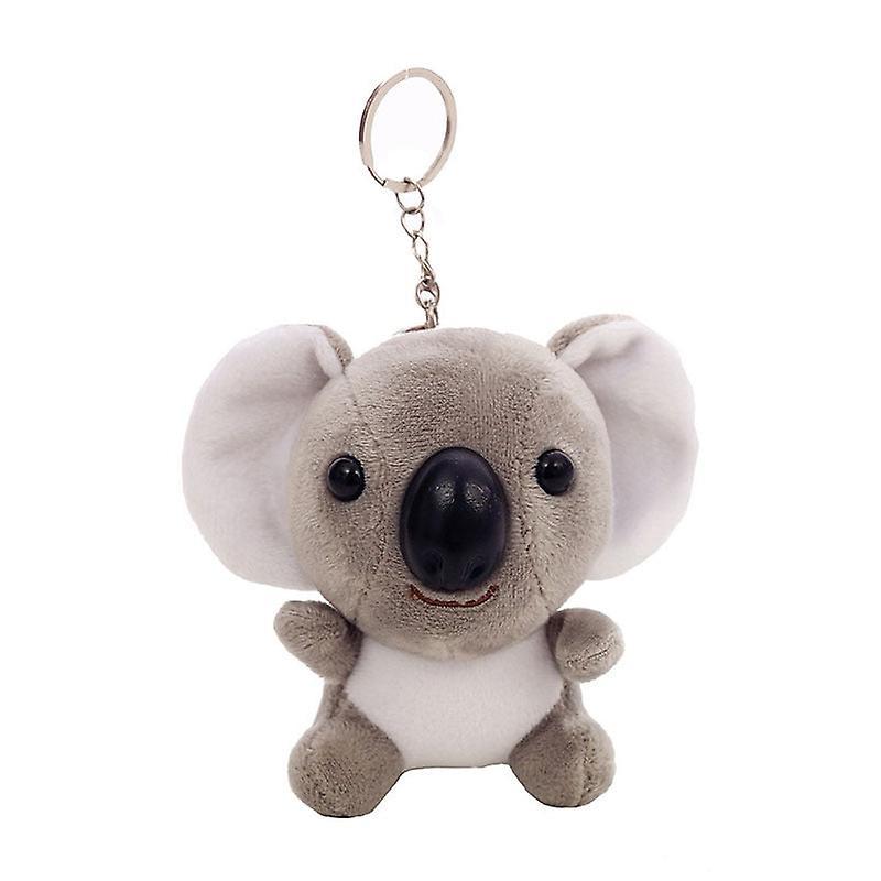 Slowmoose Cute Cartoon Animal Design-plush And Soft Stuffed Key Chain Toy E