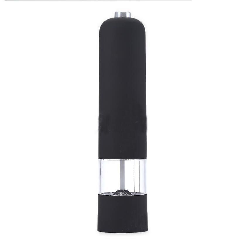 The Brands Market Plastic electric pepper mill plastic grinder pepper mill Black