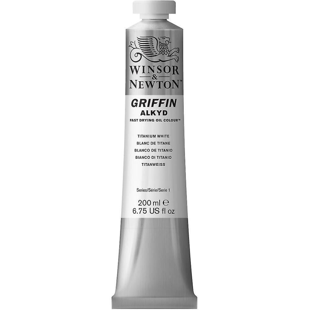 Winsor Newton Winsor & Newton Griffin Alkyd Fast Drying Oil Paint 200ml (Titanium White)