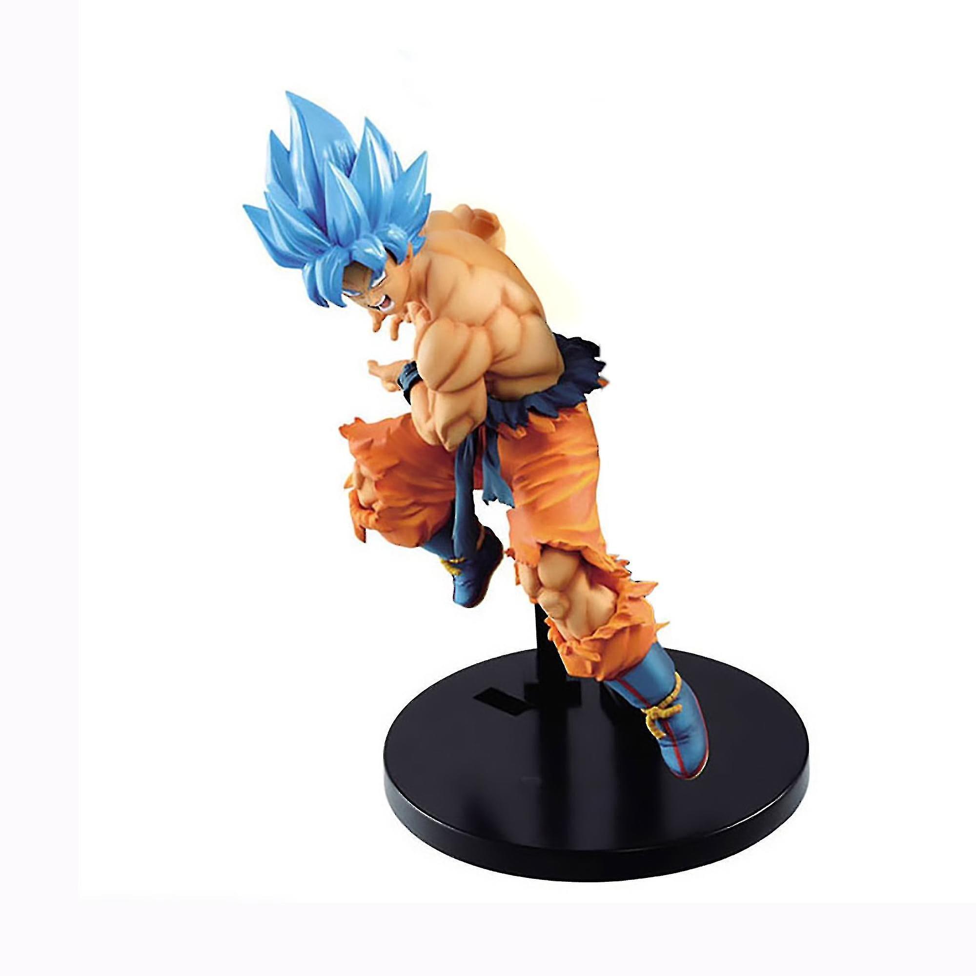 Mingerda Dragon Ball Super Tag Fighters Super Saiyan Blue Goku Kamehameha Figure 7" ZUAN