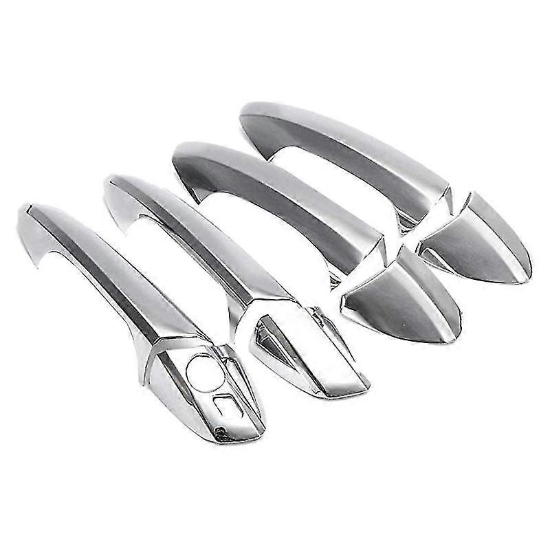 Car Chrome Door Handle Trim Cover For Mercedes-benz Glk Cla C-class W204 W246 W212 X204 W166 W117 [JKW] Plating