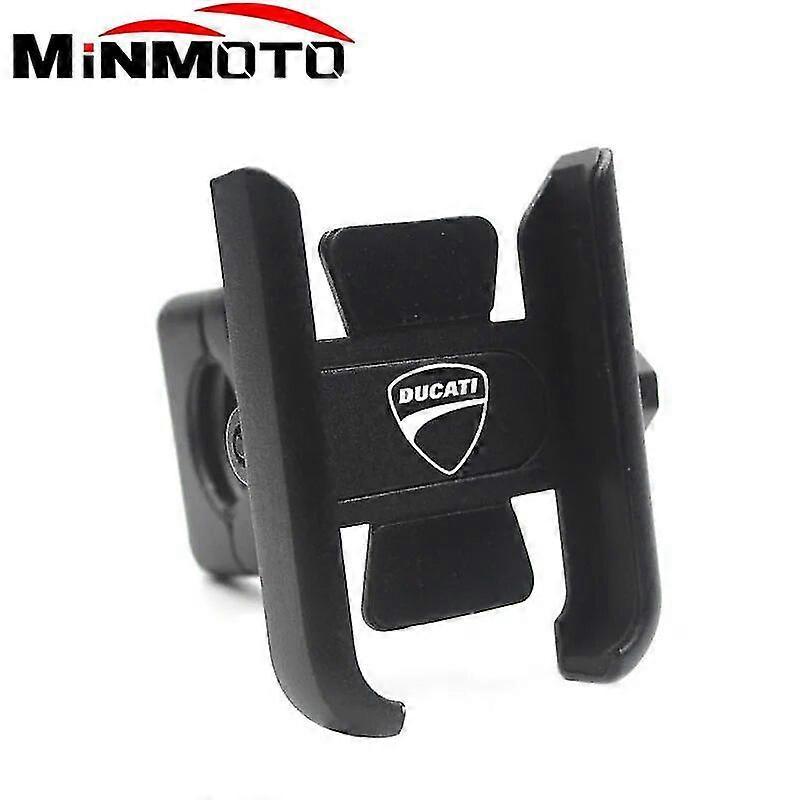 For Ducati 620 695 696 796 821 Monster 899 959 1199 1299 Panigale 848 Motorcycle Handlebar Mobile Phone Holder Gps Stand Bracket JKW Handlebar Black