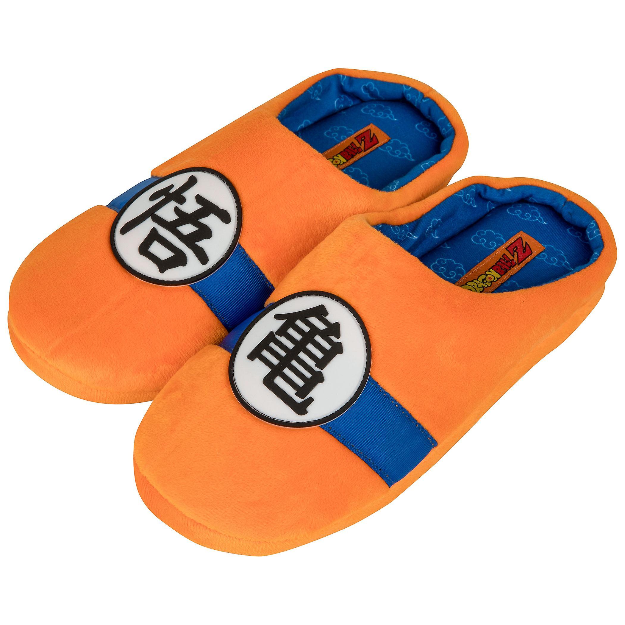 Anime & Manga Dragon Ball Z Kanji Men's Clog Slippers Orange Large/XLarge