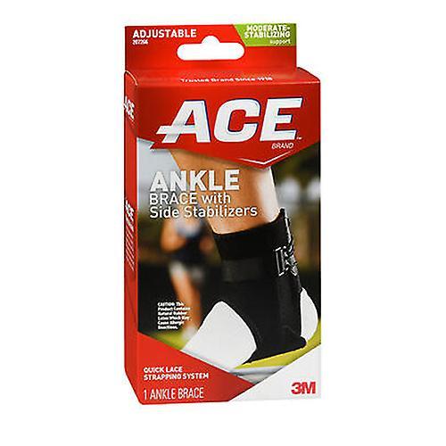 Ace  Ankle Brace With Side Stabilizers Adjustable, 1 Each (Pack of 1)