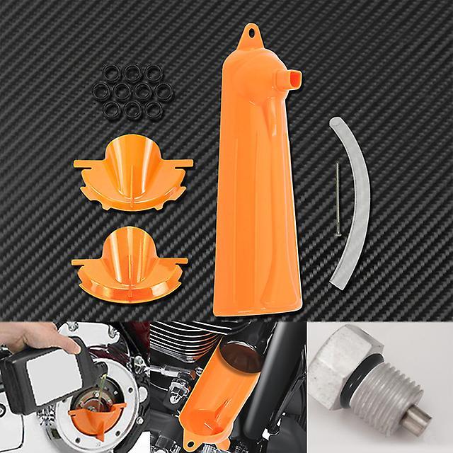 Motor Motorcycle End Cap Style Oil Filter Wrench Oil Filter Funnel Filler Cover 1105 Sealing O-ring For Harley Sportster Touring Dyna Funnel Cover ...