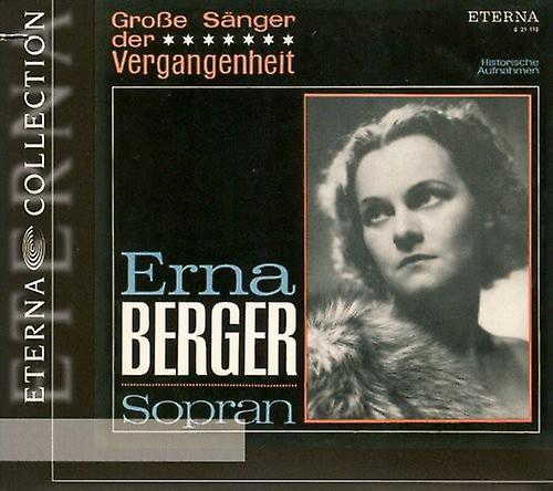 Berlin Classics Erna Berger - Great Singers of the Past  [COMPACT DISCS] USA import