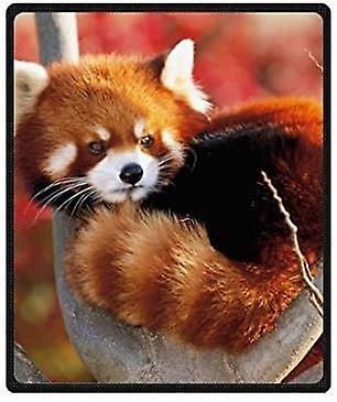 Kerota Blanket , Soft Fleece Blanket, Bed Throw, funny cute red panda design 60x50in 150x125cm