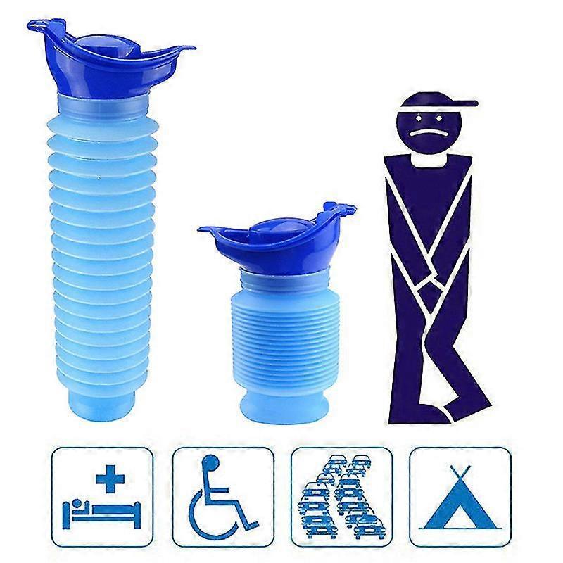 Yuzee Male & Female Emergency Urinal Go Out Travel Camping Car Toilet Pee Bottle 750ml