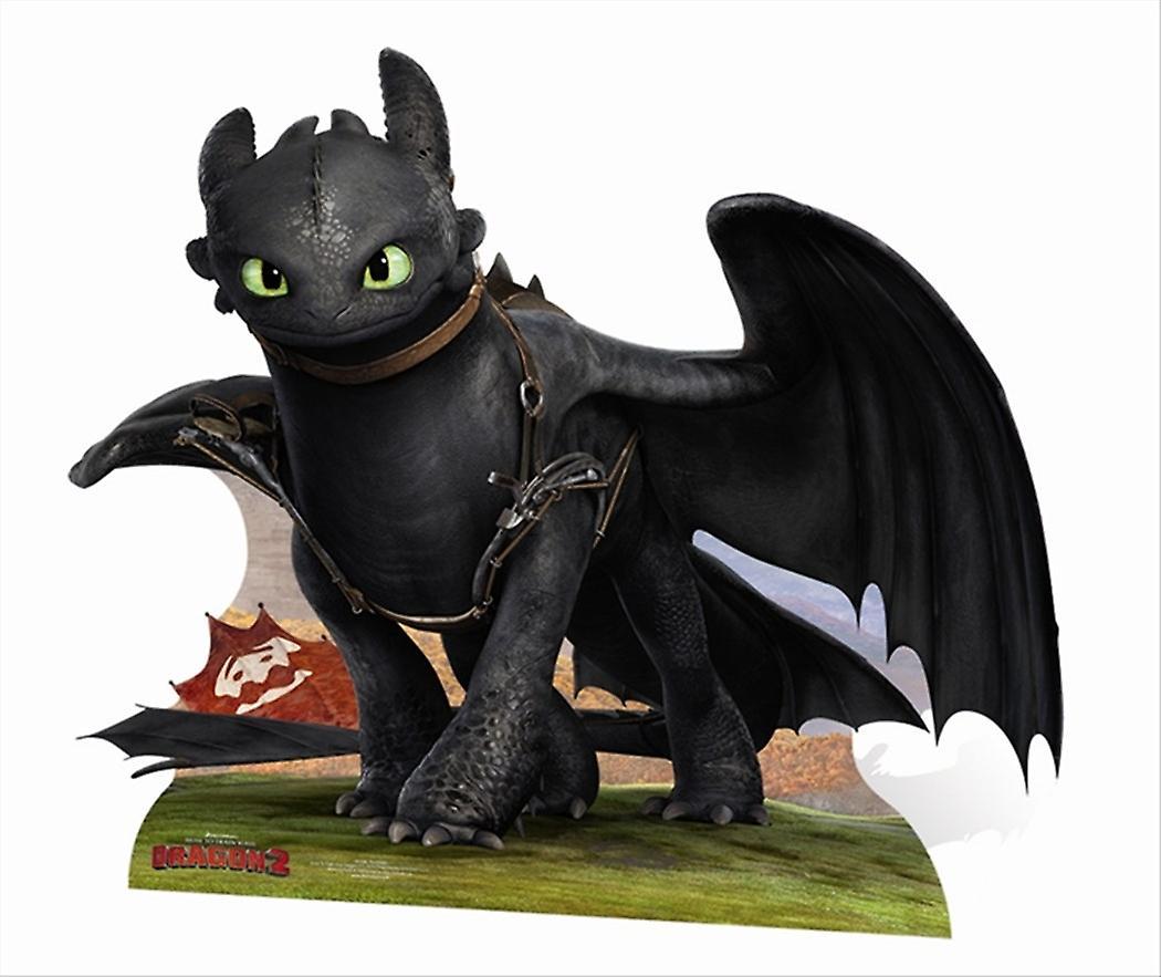 Starstills Toothless from How To Train Your Dragon 2 Mini Cardboard Cutout / Standee / Standup