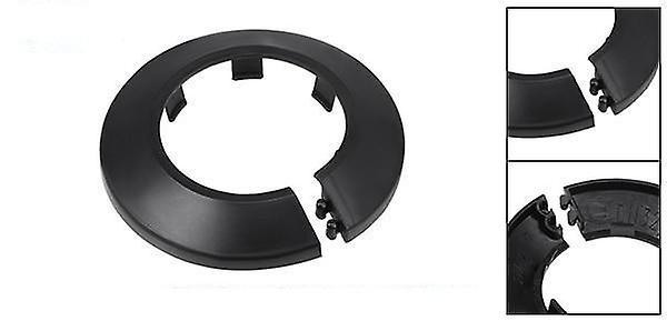 Slowmoose Pipe Collar Pp Radiator Escutcheon Water Cover Black 44mm