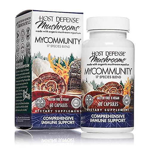 Host defense mycommunity unflavored 60 capsules