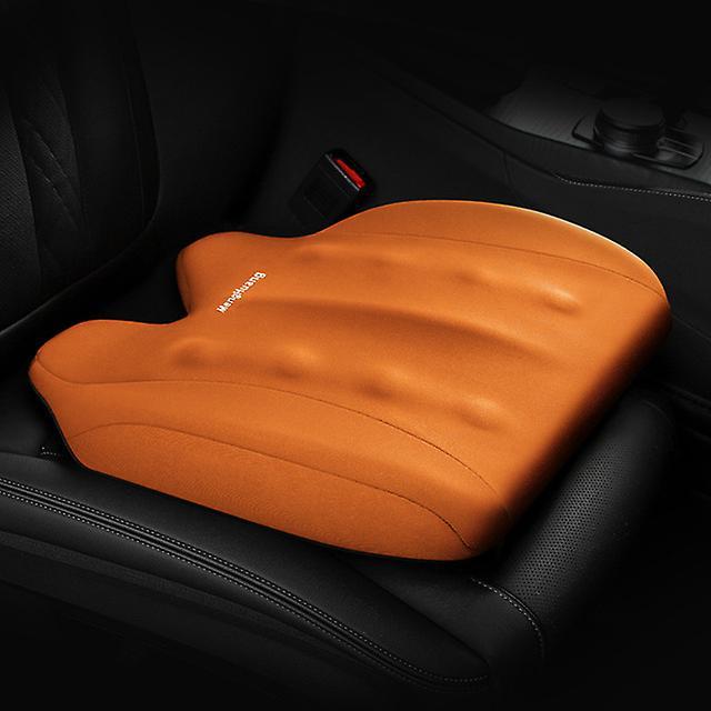 Seat Cushion Memory Foam Car Seat Booster Cushion Suitable For Car Office Home Protection Lumbar Pad Universal Car Seat Cover Accessories 8CM-Brown