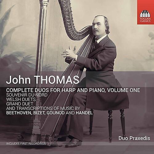 Toccata Thomas / Duo Praxedis - Complete Duos Harp & Piano 1  [COMPACT DISCS] USA import