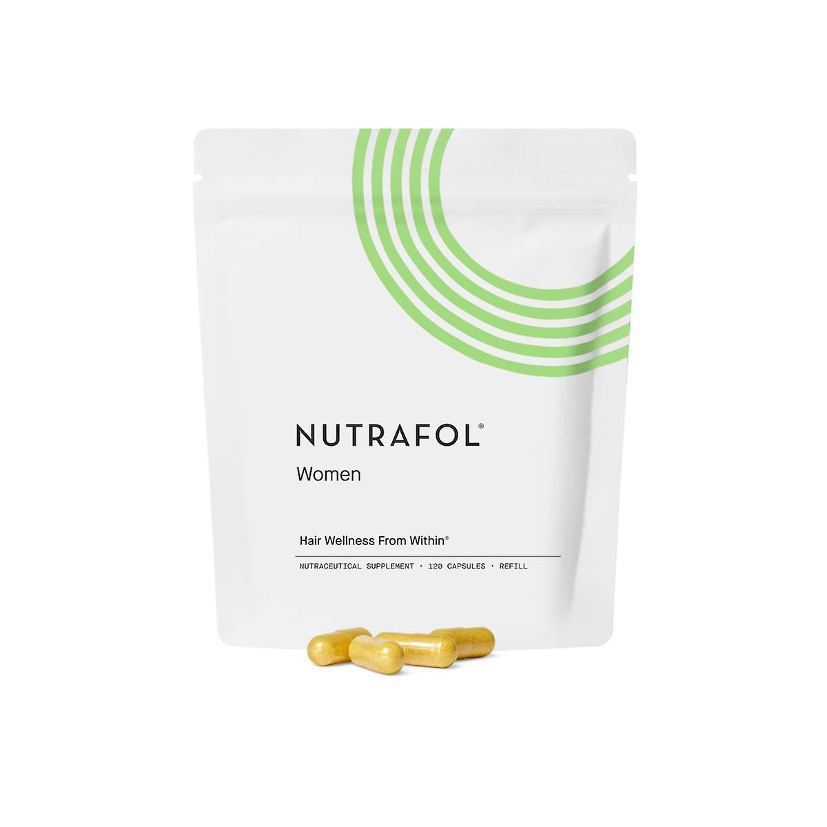 Nutrafol women's hair growth supplements 1 refill pouch 1 month supply