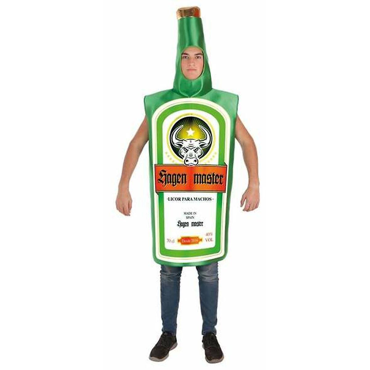 BigBuy Carnival Costume for Adults Hagen Master Bottle L