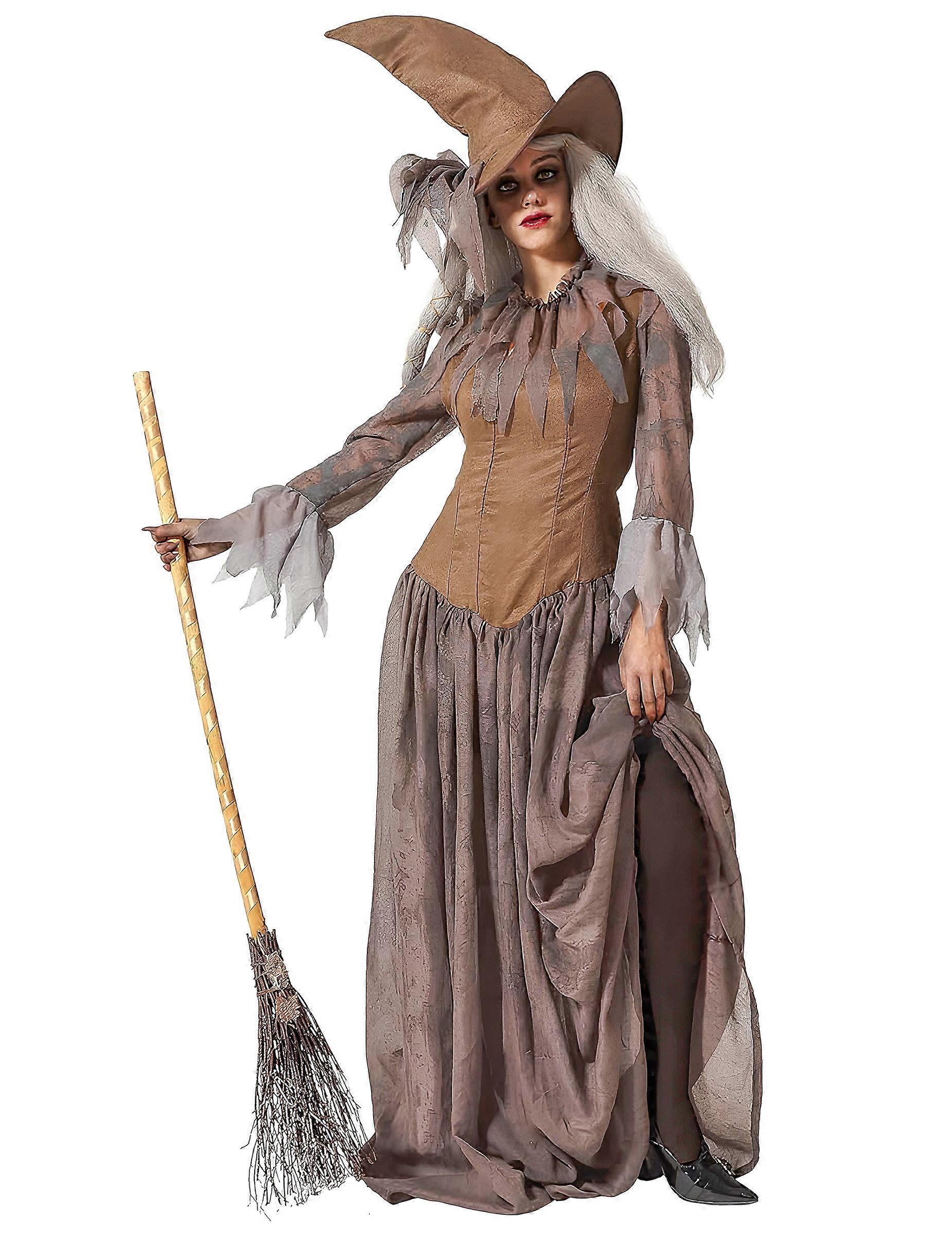 My Other Me Disguise with brown witch hat woman M / L