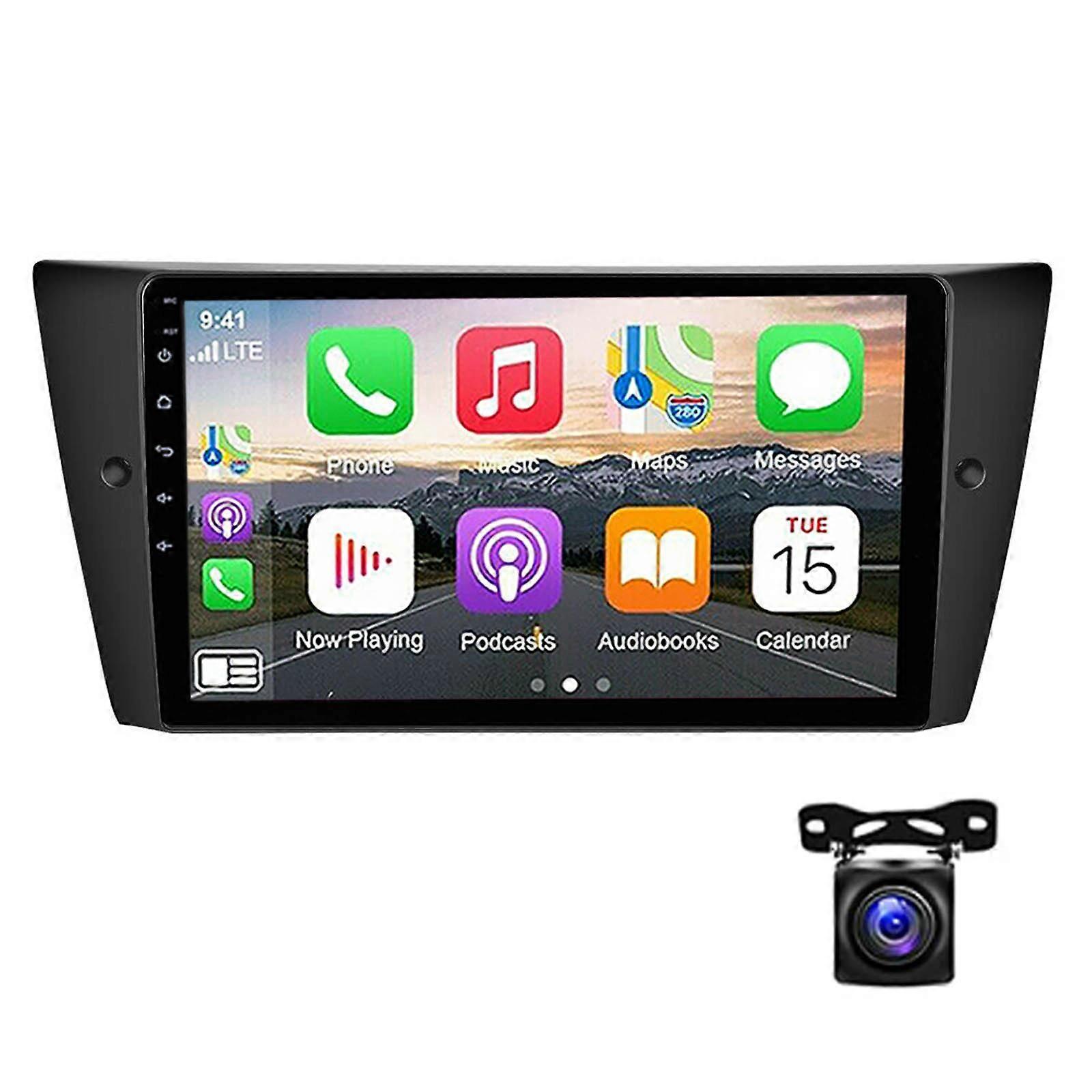 Unbrand 2+32G Android 12 Car Radio Stereo Player CarPlay WiFi FM GPS For BMW E90 M3 328i NEW