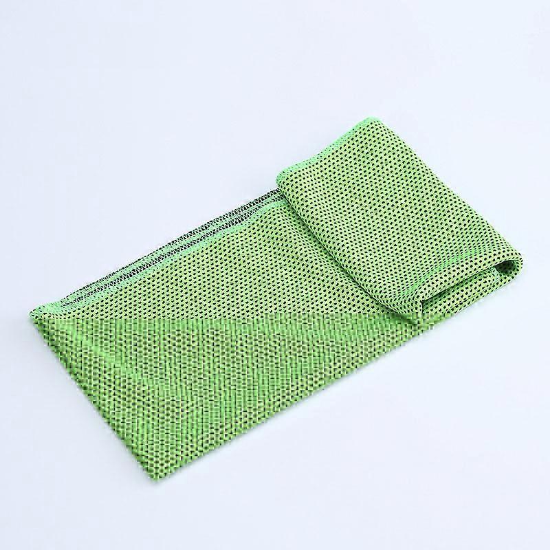 Shmshng Cooling Towel for Neck Ice Towel Soft Breathable Chilly Towel for Yoga Golf Gym Camping Running Green