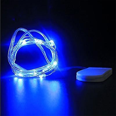 Slowmoose Waterproof, Battery Operated-led String Lights For Outdoor/indoor Decoration Blue 2M 20leds