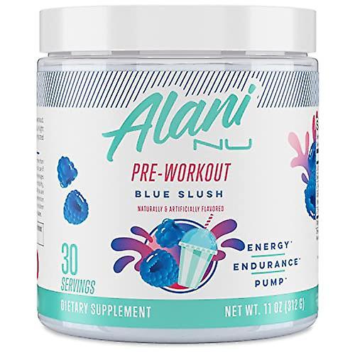 Alani nu pre workout blue slush, 30 servings