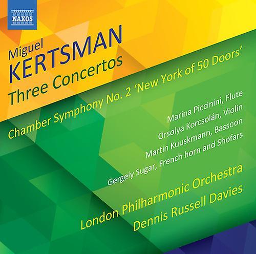 Naxos Kertsman / Various - 3 Concertos / Chamber Symphony 2  [COMPACT DISCS] USA import