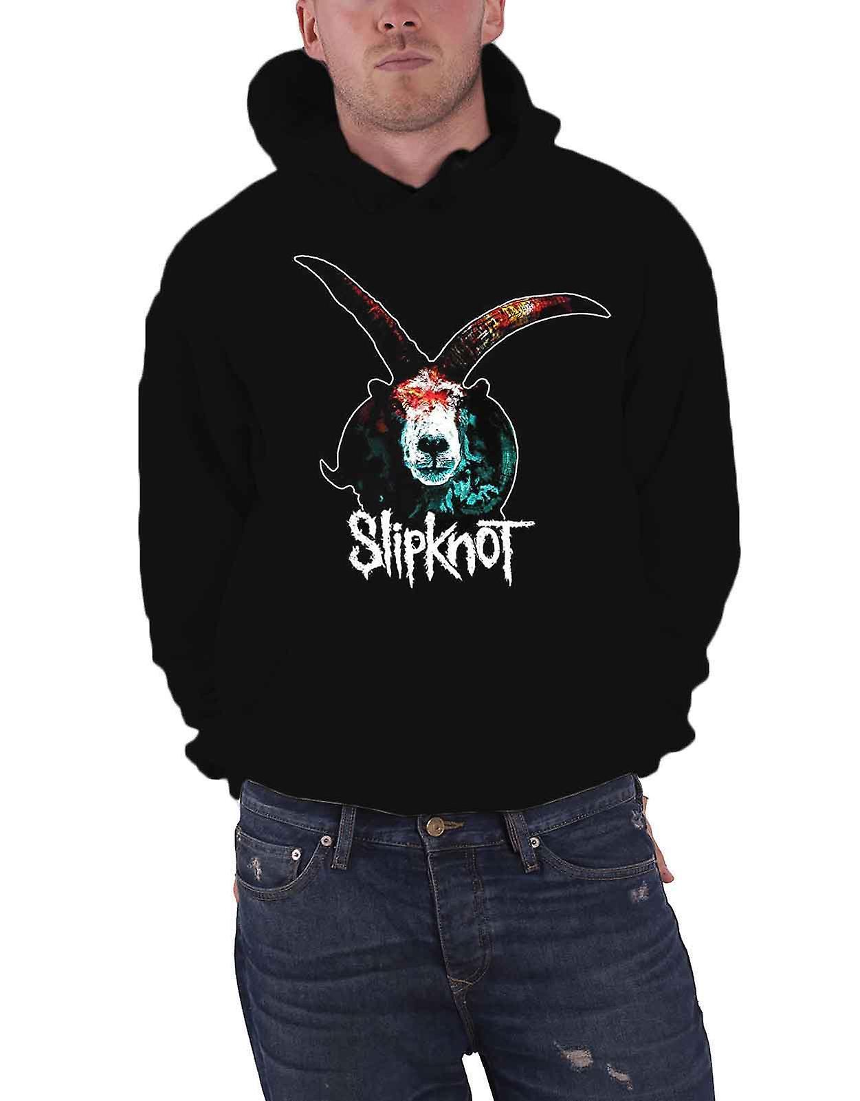 Slipknot Merch Slipknot Graphic Goat Hoodie Black S