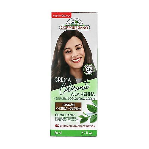 Corpore Sano Henna Chestnut Coloring Cream 60 ml of cream (Brown)