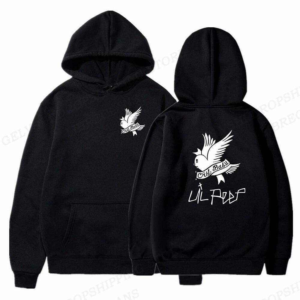 Hikig Lil Peep Hoodies Men Women Fashion Hoodies Sweatshirt High Quality Oversized Sweats Cry Baby Hoodies Boy Coats Unisex Tracksuits 2DF5090420-B...