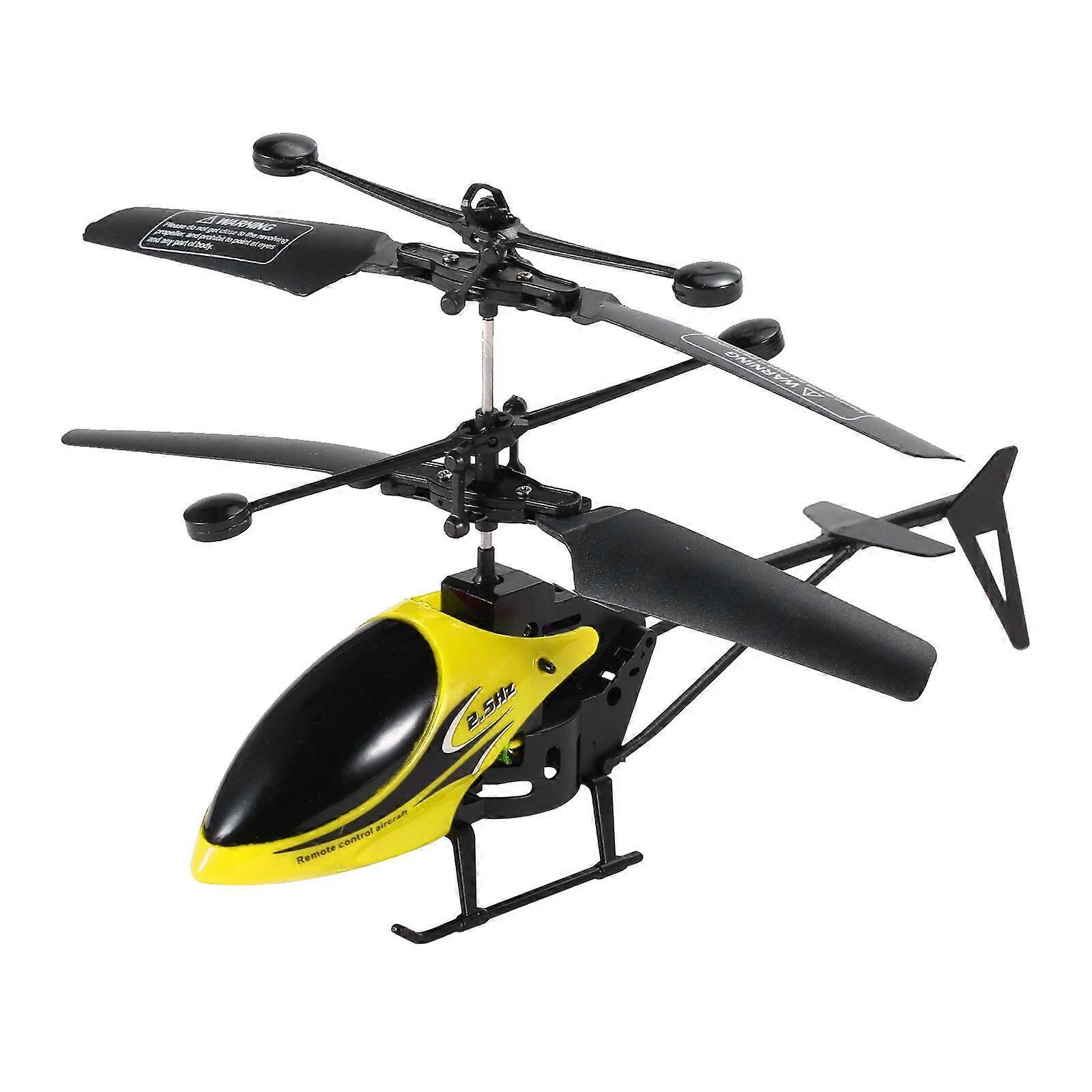 Flye Bath Toys RC Helicopter Remote Control Helicopter Mini RC Toy For Kids Yellow