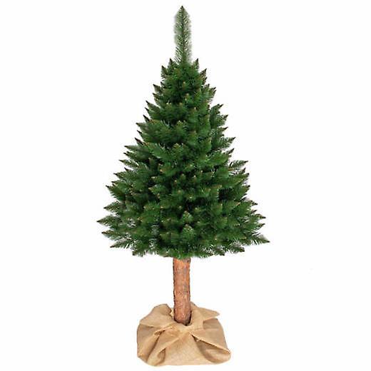 Viking Choice Artificial Christmas tree 160 cm - spruce with wooden trunk Green Kerstboom (kroon) - Natuurlijk