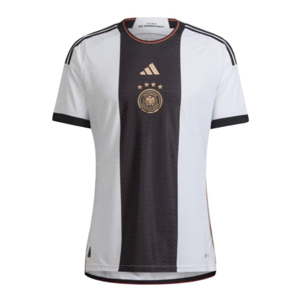 Adidas 2022-2023 Germany Authentic Home Shirt White Medium 38-40 inch Chest