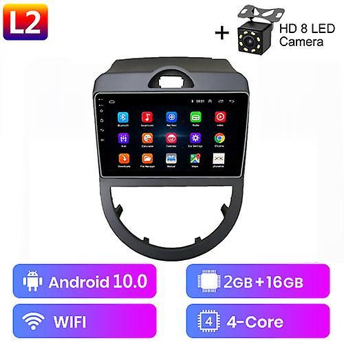 Loerss Android 10 Car Radio For Kia Soul Am 2007 - 2011 Stereo Gps Navi Carplay Android Auto Multimedia Video Player 2din Dvd L2-CAM