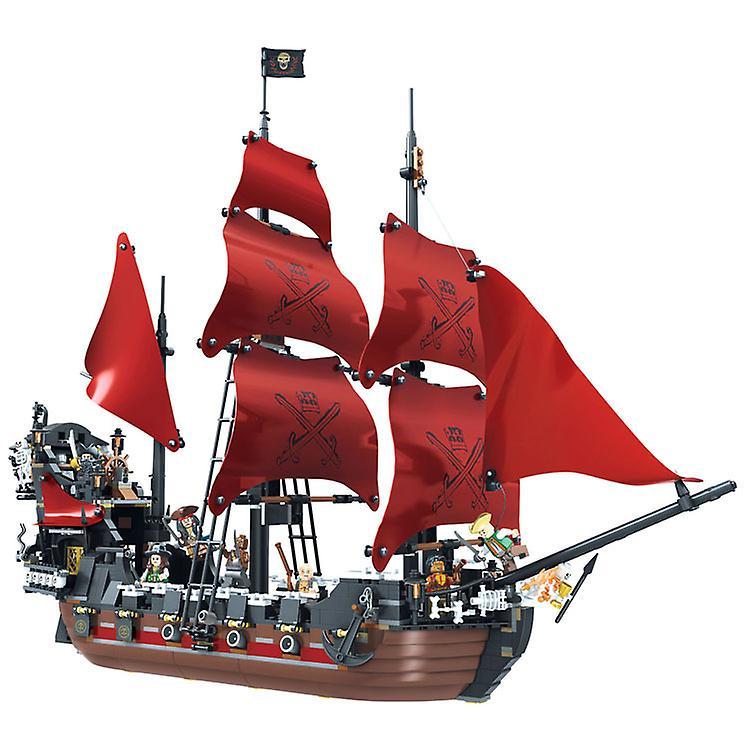 Yixin Tech Pirates Of The Caribbean: Queen Anne's Revenue Block Toys Children's Puzzle Block Toys