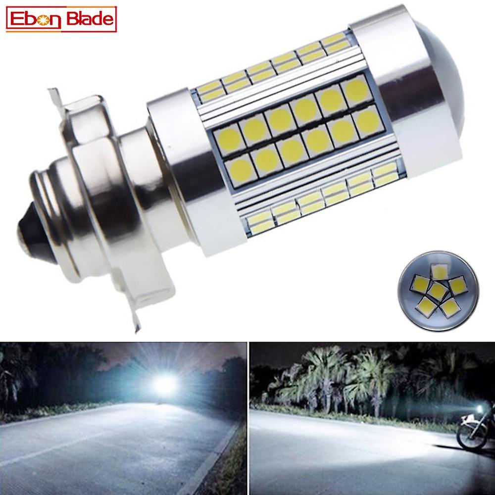 Lighting 1pcs P26s 66smd Led Motorcycle Headlight Headlamp 6v 12v White Light Bulb For Moto Scooter Motorbike Moped Atv Front Head Lamp