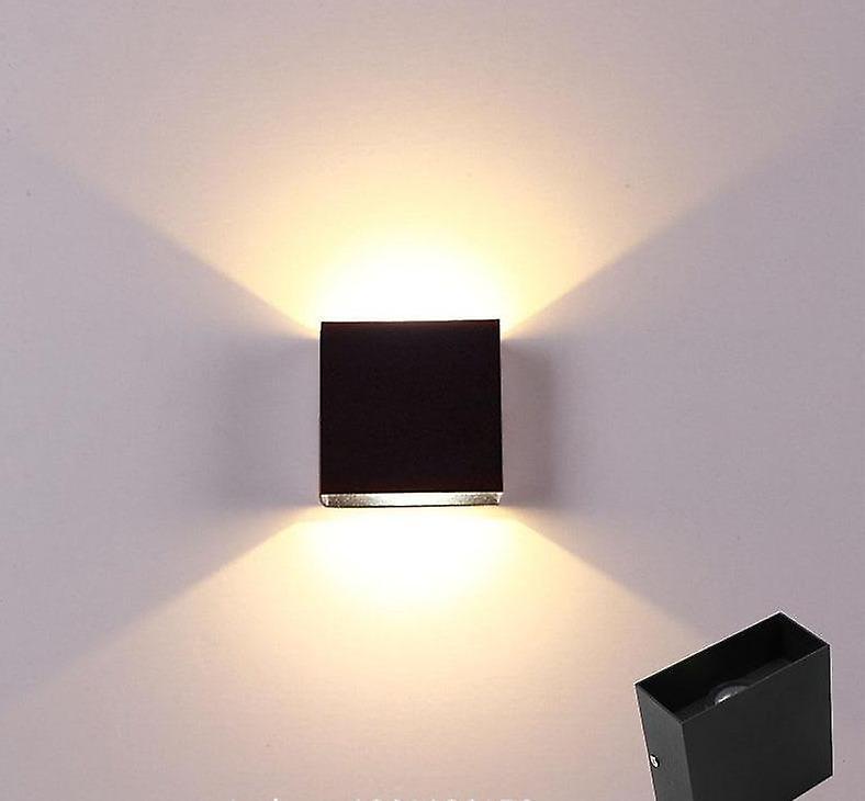 Slowmoose 12w Ajustable, Up And Down Wall Light For Outdoor, Garden, Porch, Bedroom white color 6000K