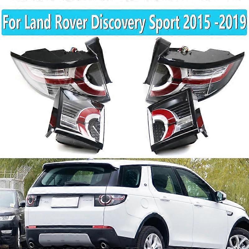 Jelivey For Land Rover Discovery Sport 2015 2016 2017 2018 2019 Car Tail Light Assembly Rear Stop Bumper Brake Tail Lamp Light Left Inner