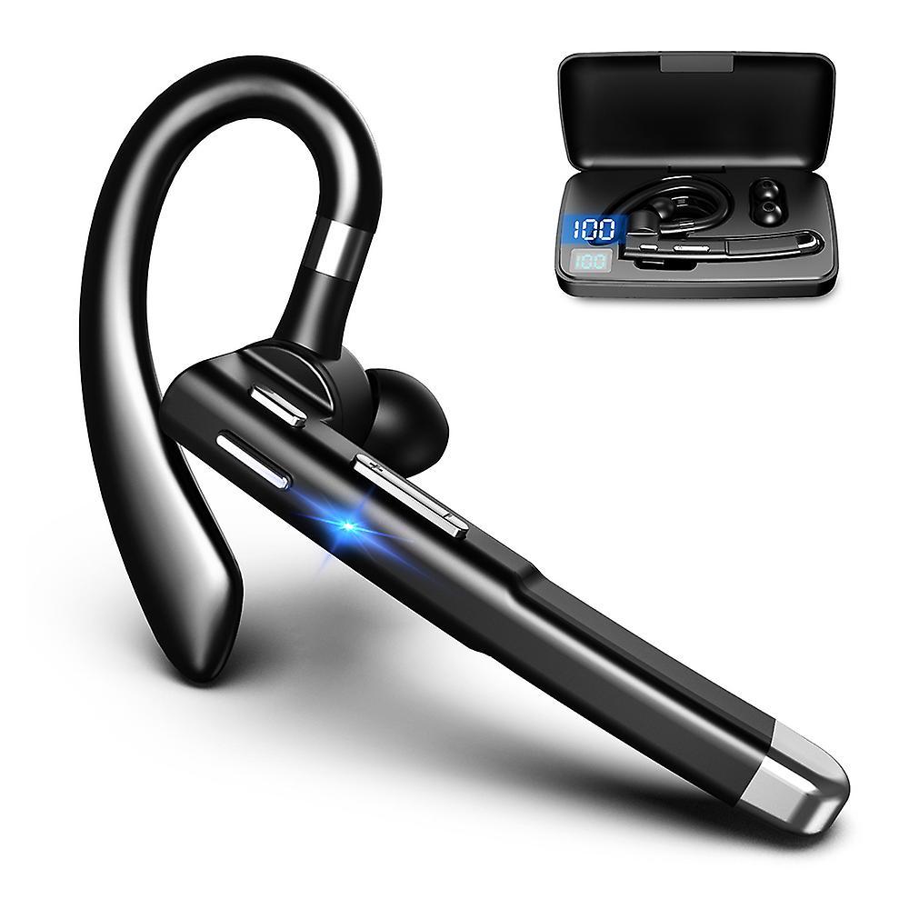 Piao Bluetooth Headset For Cell Phone, V5.1 Bluetooth Wireless Earpiece Headset With Cvc 8.0 Noise Canceling Microphone For Driving/business/office, C