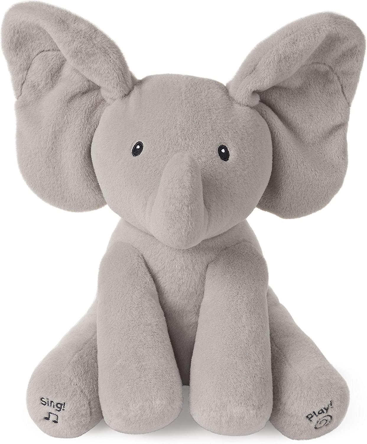 Pxcl Flappy The Elephant  Interactive Soft Toy For Baby  Moves, Speaks And Sings In French For The Awakening Of Your Child  Elephant Soft Toy Size 30