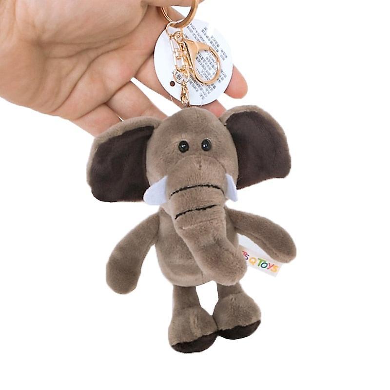 Slowmoose Cute Cartoon Animal Design-plush And Soft Stuffed Key Chain Toy C