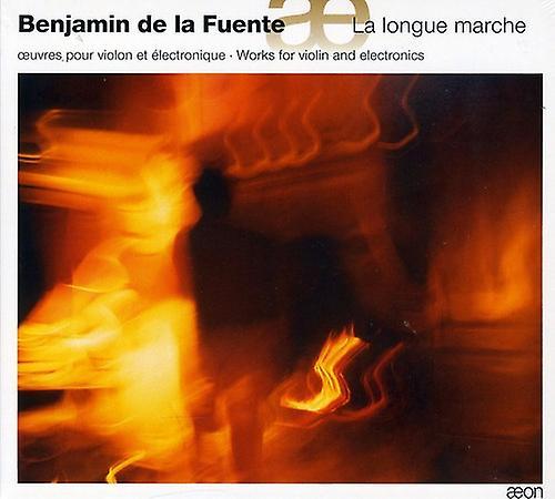 Aeon Benjamin de la Fuente - La Longue Marche: Works for Violin & Electronics  [COMPACT DISCS] Digipack Packaging USA import