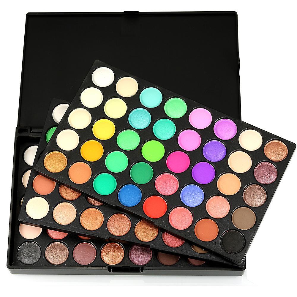 Le Contente 120 Colors Eyeshadow Makeup Matte Pearly Long Lasting Eyeshadow Palette Set