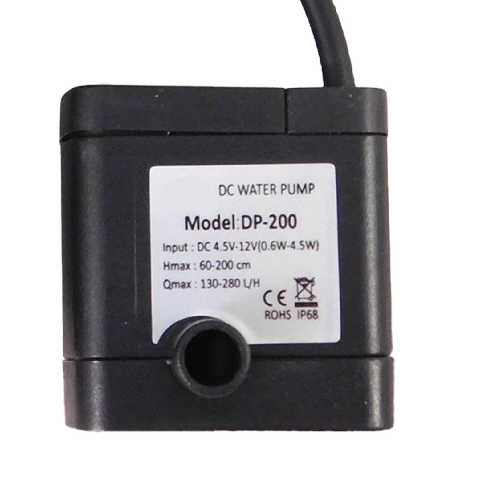 Niutu0 Dp-200 Mini Ato Auto Water Top Off Spare Pump 1/2 Float Switch Aquarium