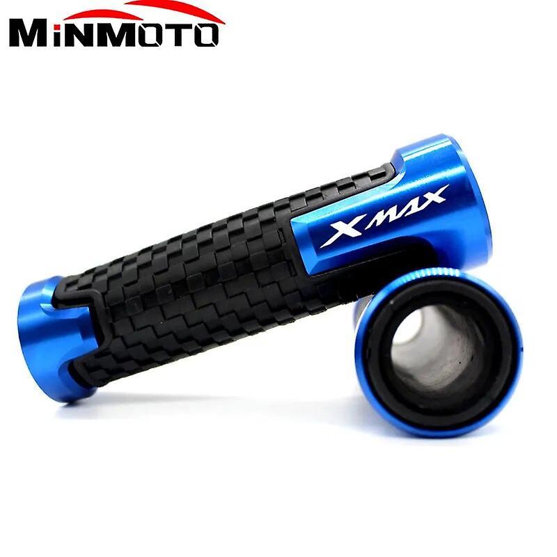 Bicaco For Yamaha Xmax300 Xmax400 Xmax X-max Xmax 125 Xmax250 Xmax 300 400 Motorcycle Handlebar Hand Grips Handle Bar End Cap Blue-B