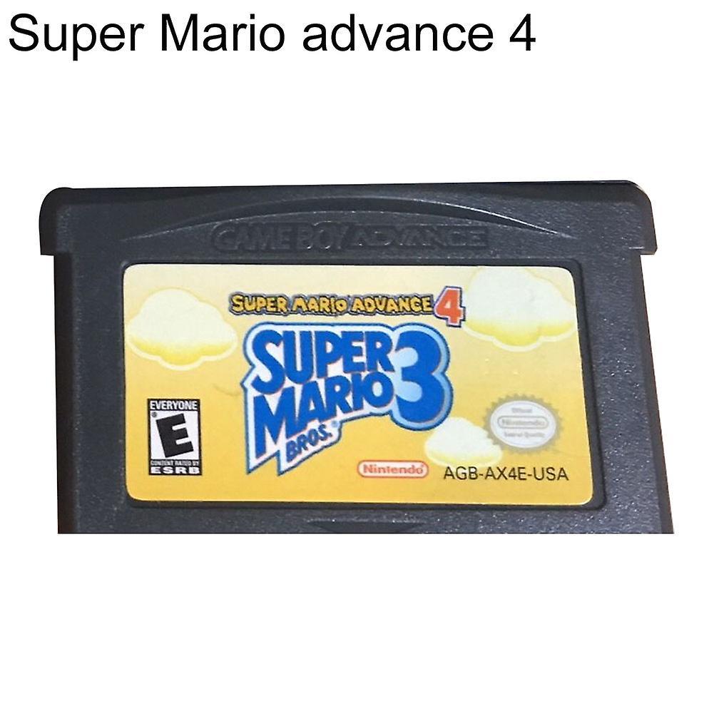 Fairnull US Version Bros Advance 2/3/4 Game Cards Cartridge for NS GBA Super Mario  Advance 4